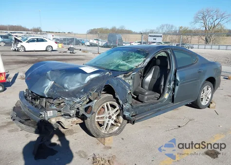 2006 Pontiac Grand Prix Gt from USA, damaged, VIN 2G2WR554X61273389